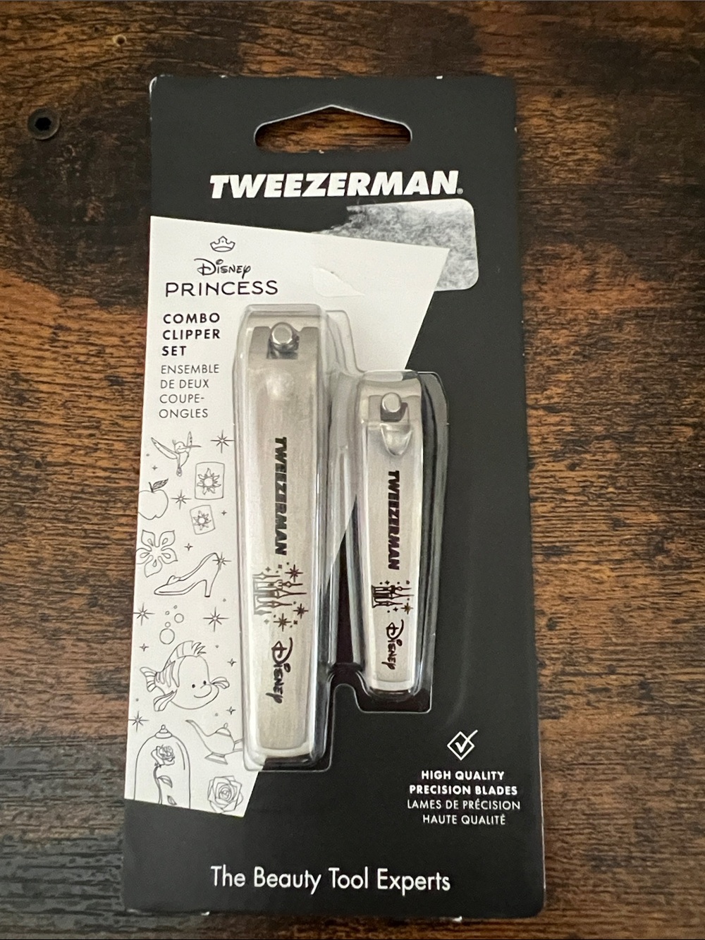 Tweezerman x Disney Princess Nail Clipper Set Silver